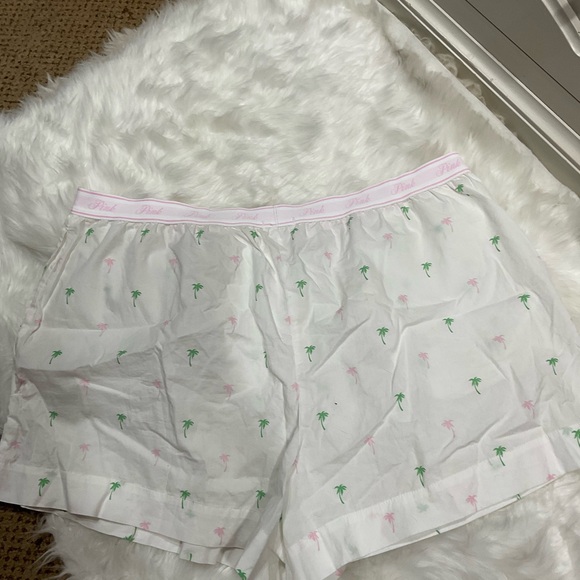 PINK Victoria's Secret Pink Ombre Bralette and Palm Print Shorts - Picture 6 of 12